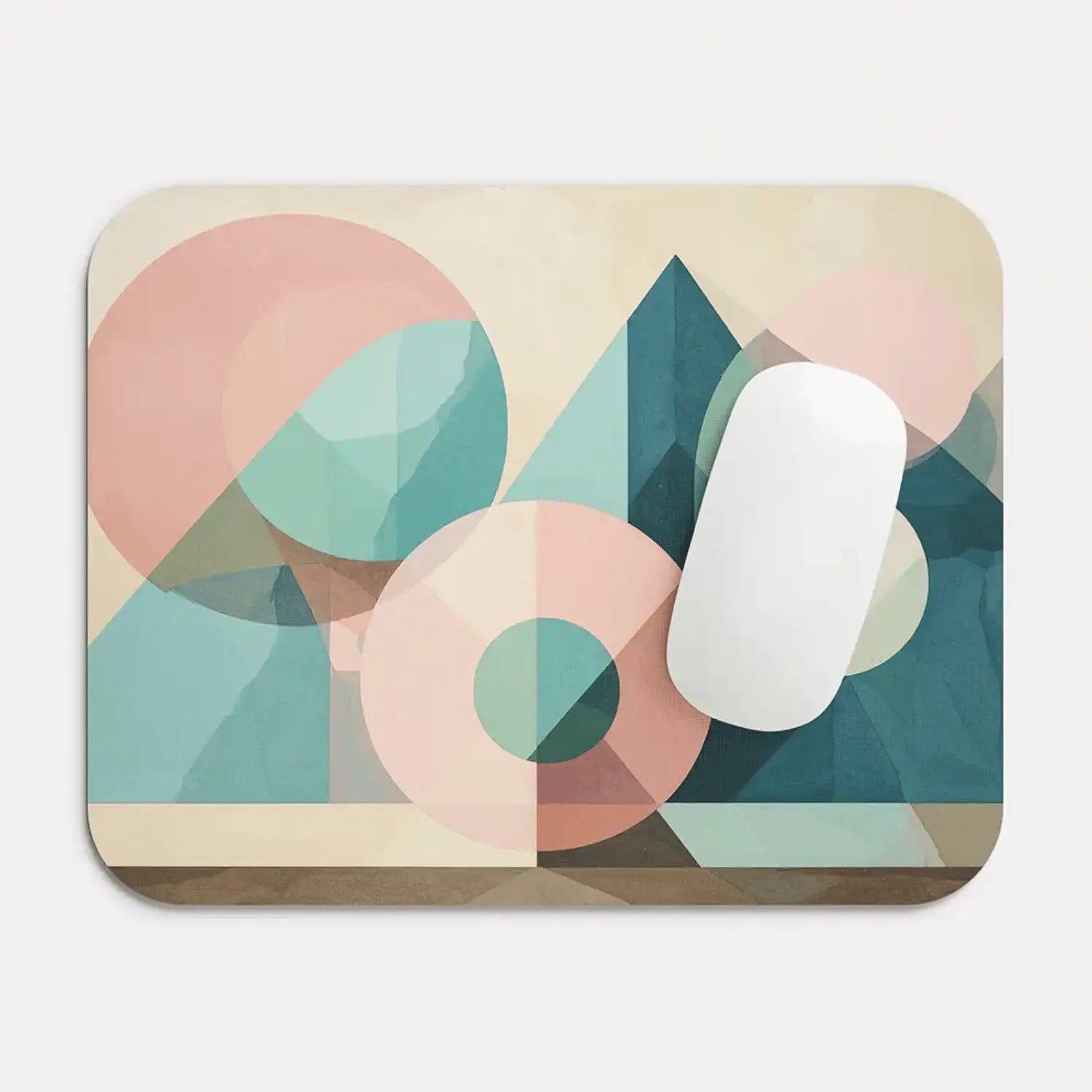 Geometric Art Mouse Pad