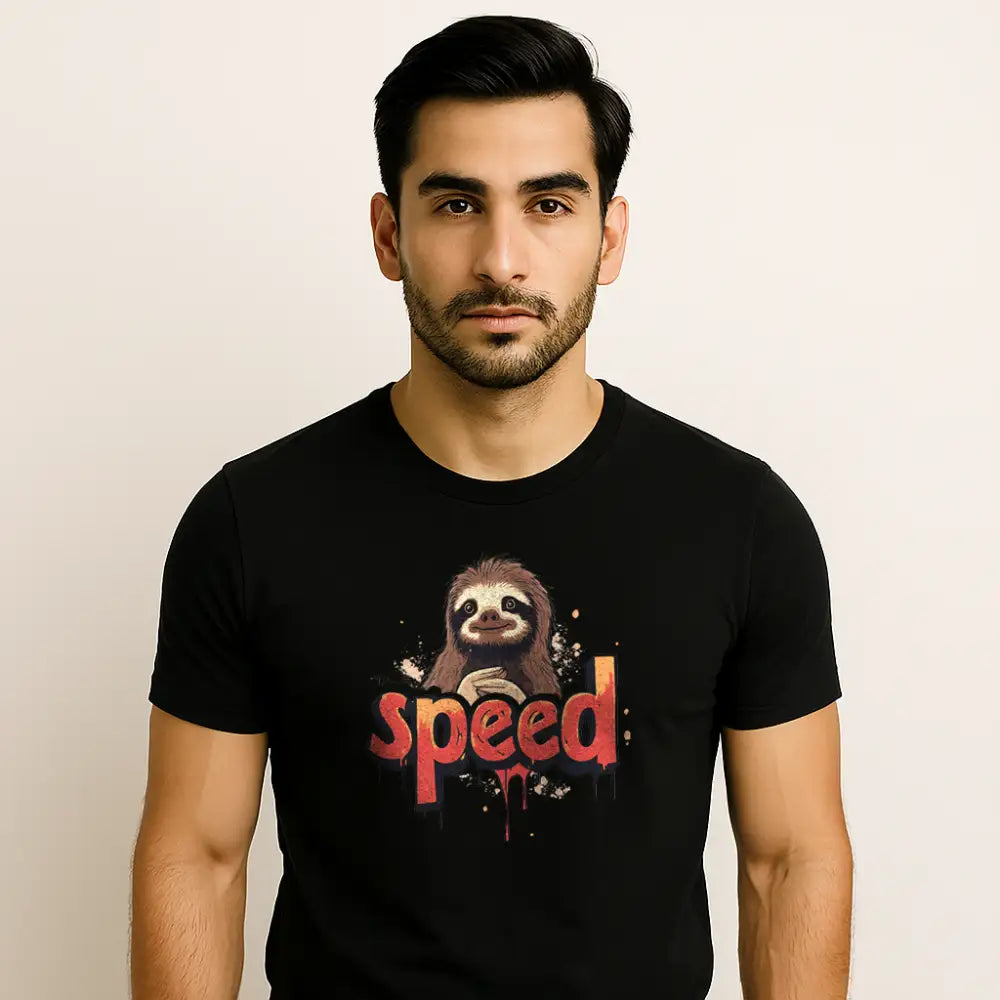 Sloth "Take Speed" Graphic T-Shirt