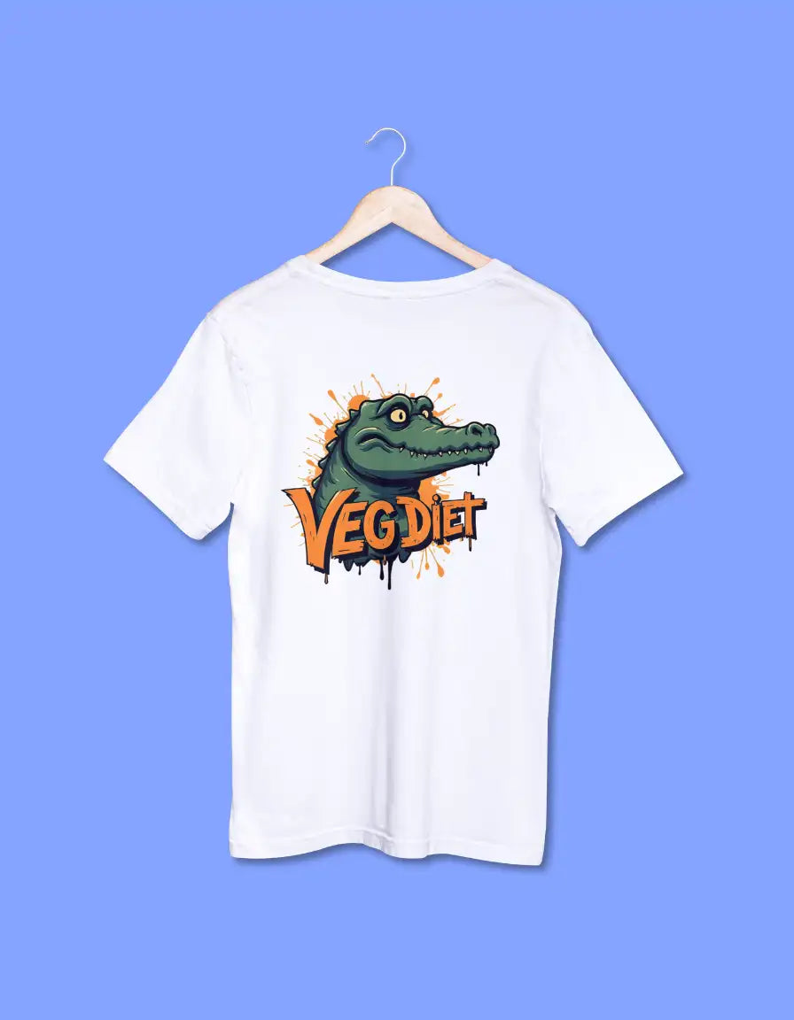 Men's "Veg Diet" Alligator T-Shirt