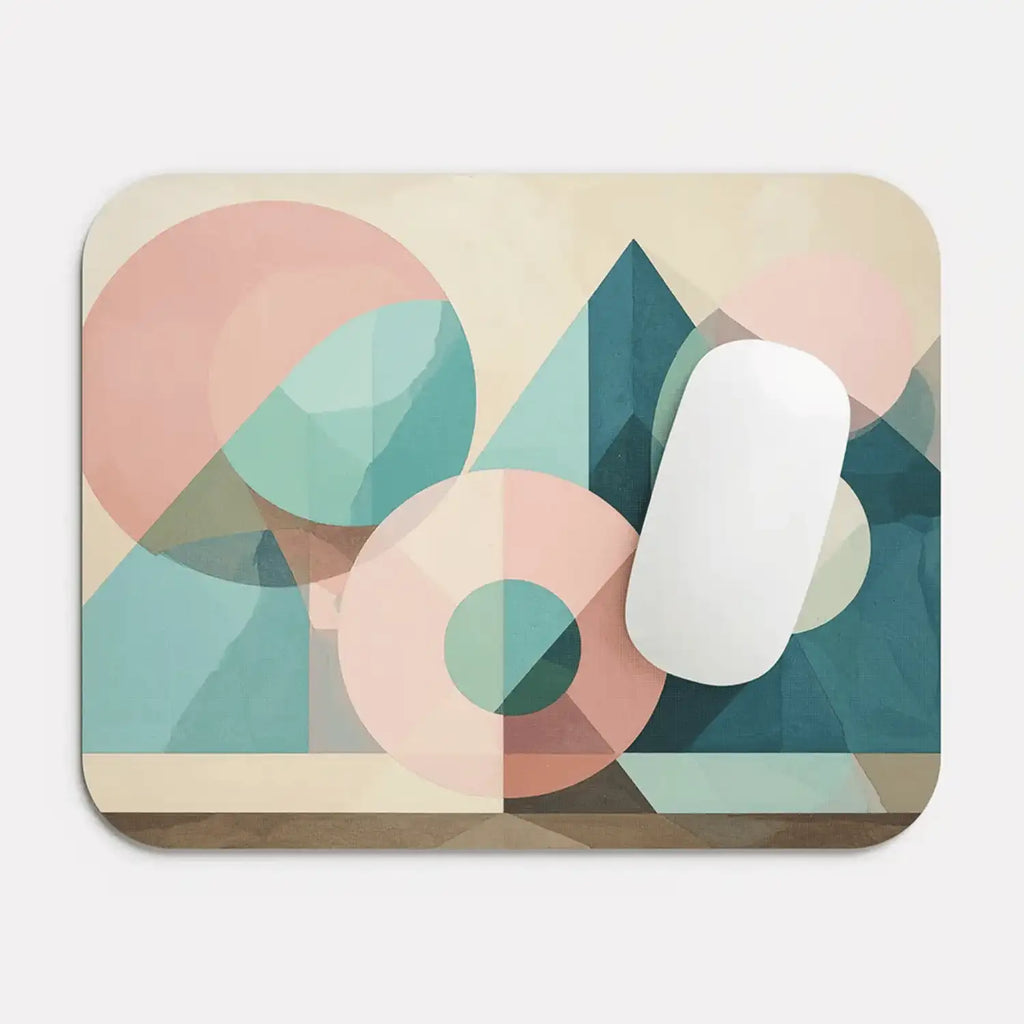 Geometric Art Mouse Pad