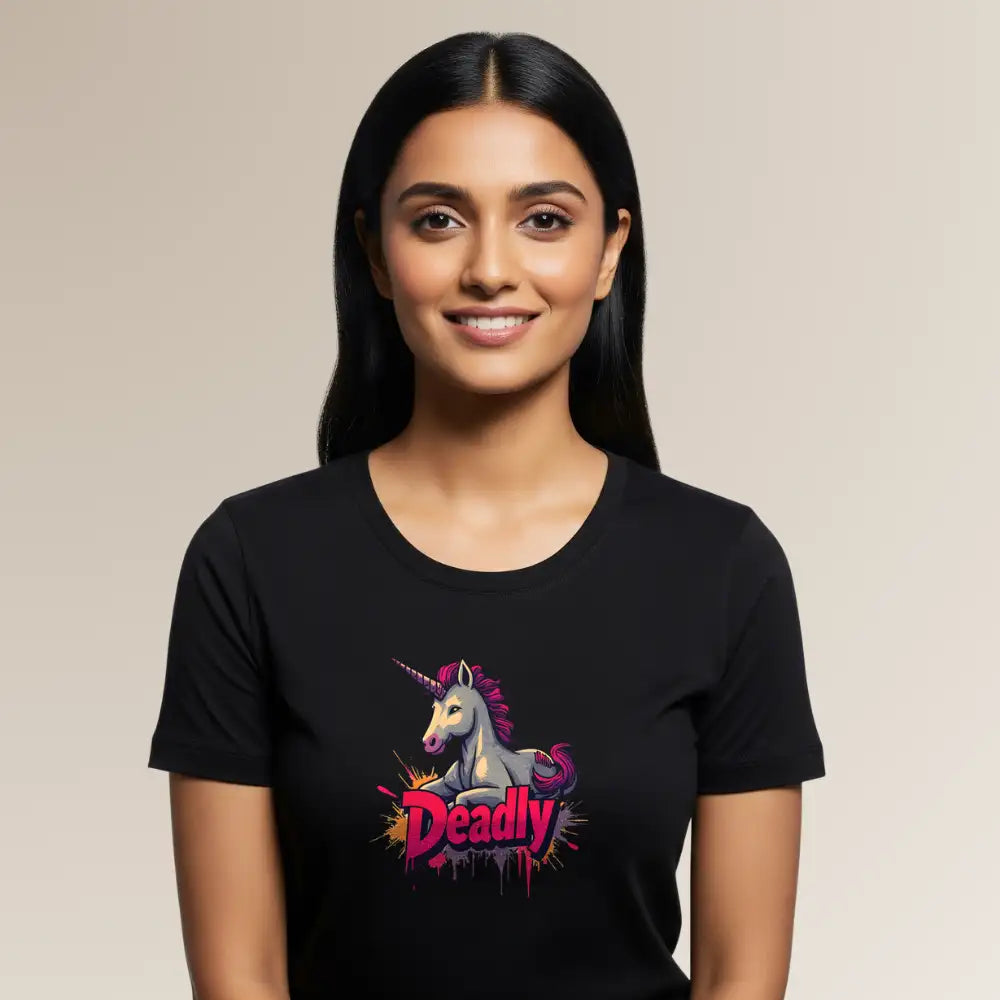 "Deadly" Unicorn Women's T-Shirt