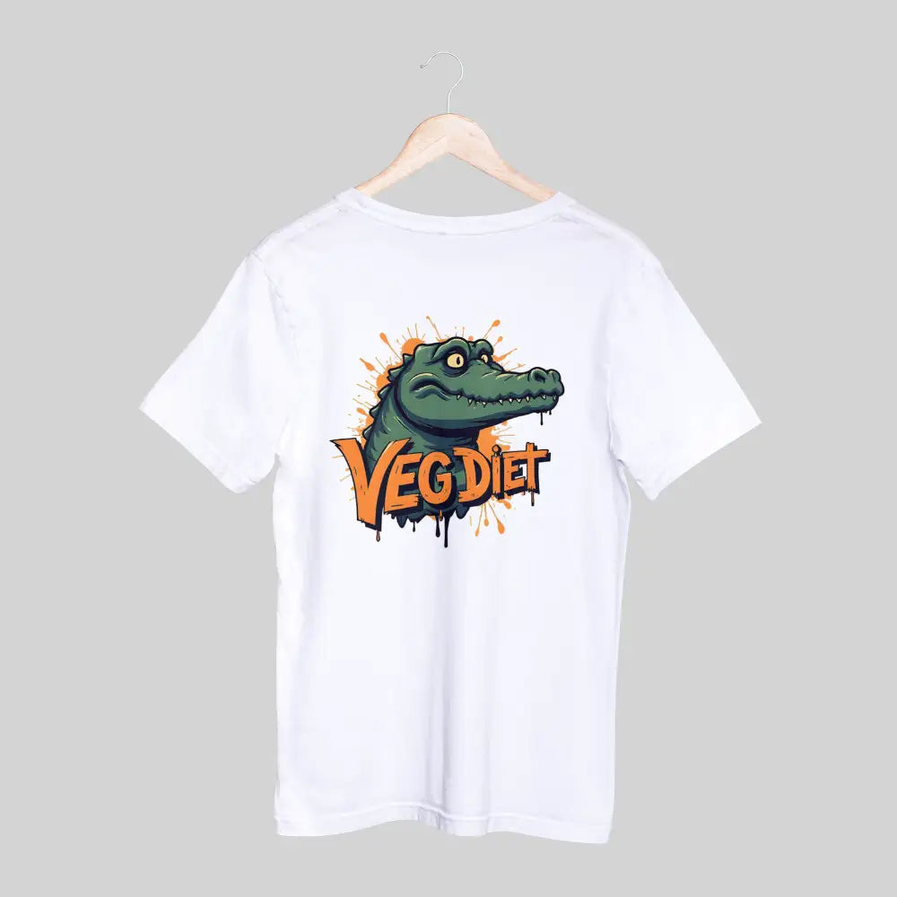 Men's "Veg Diet" Alligator T-Shirt