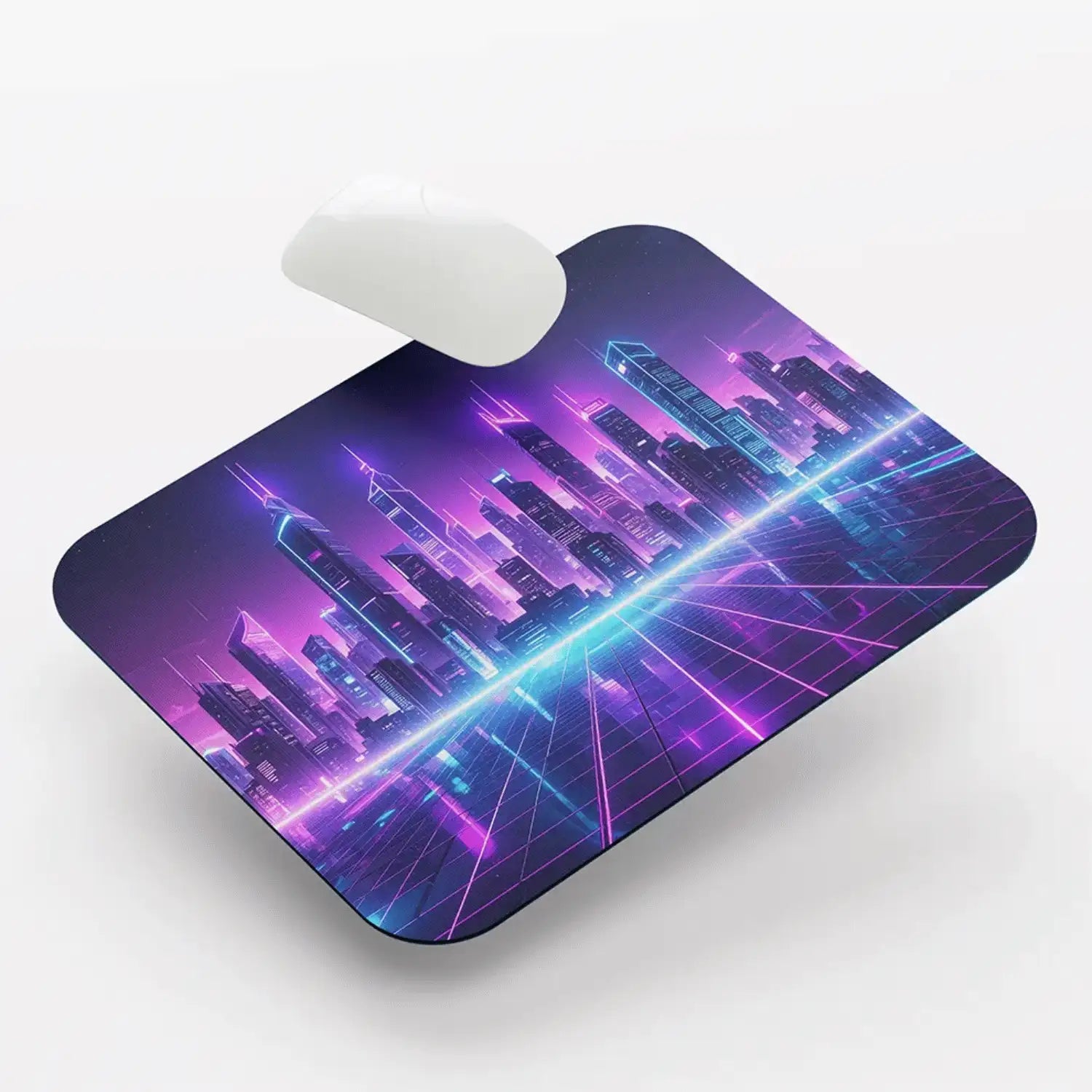 Cyberpunk City Mouse Pad