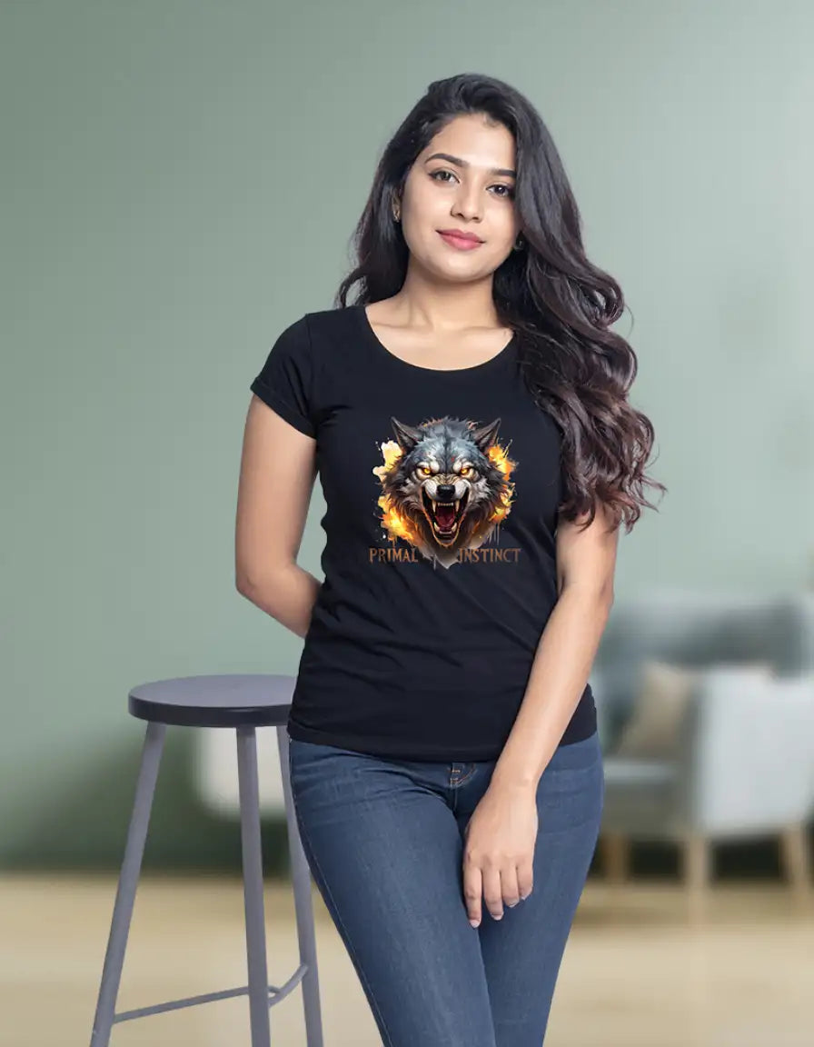 Primal Instinct Wolf Unisex T-Shirt