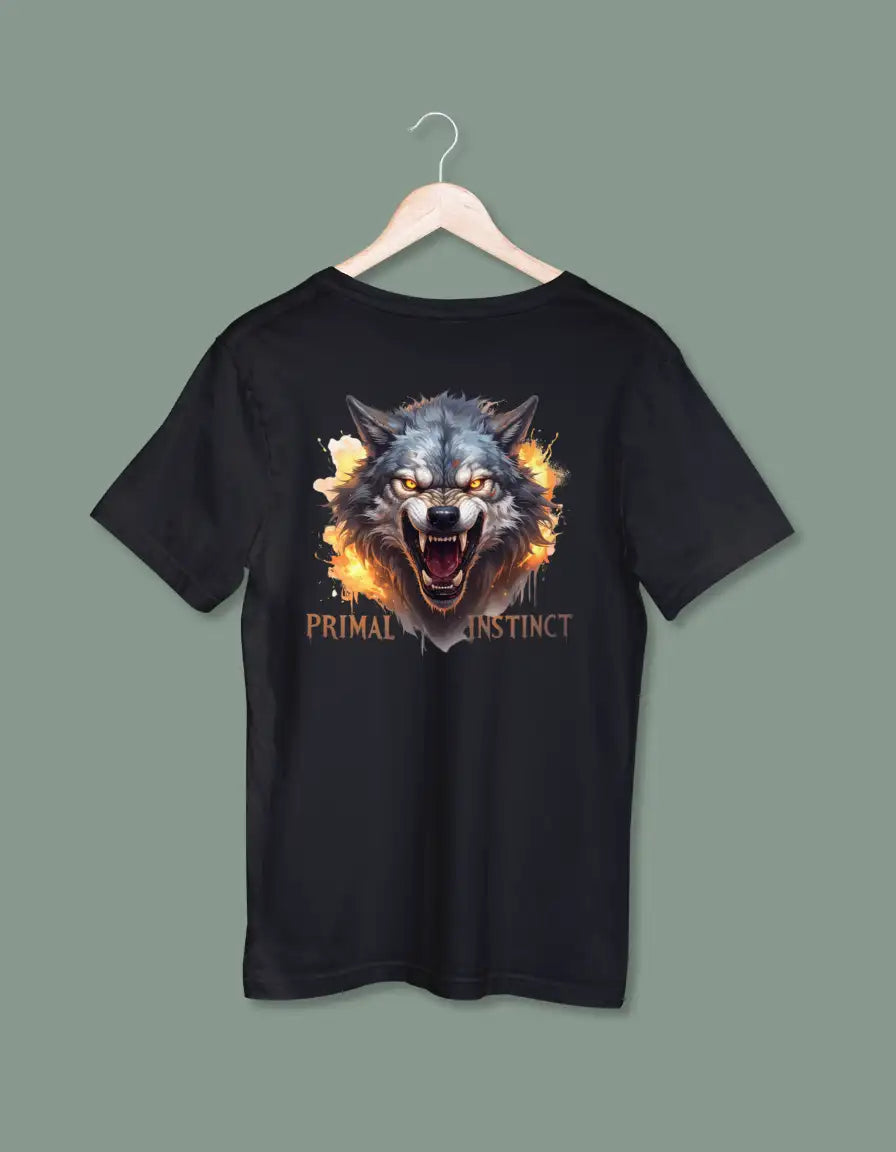Primal Instinct Wolf Unisex T-Shirt