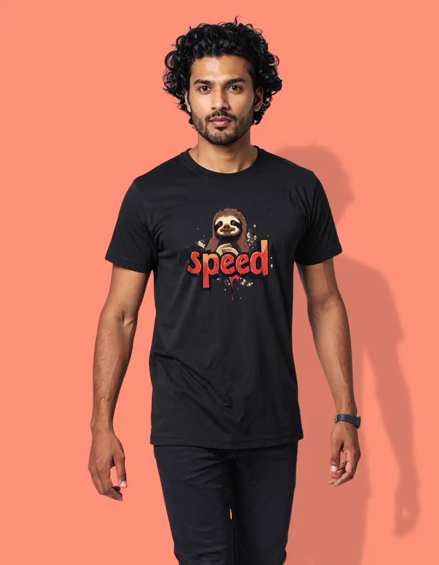 Sloth "Take Speed" Graphic T-Shirt