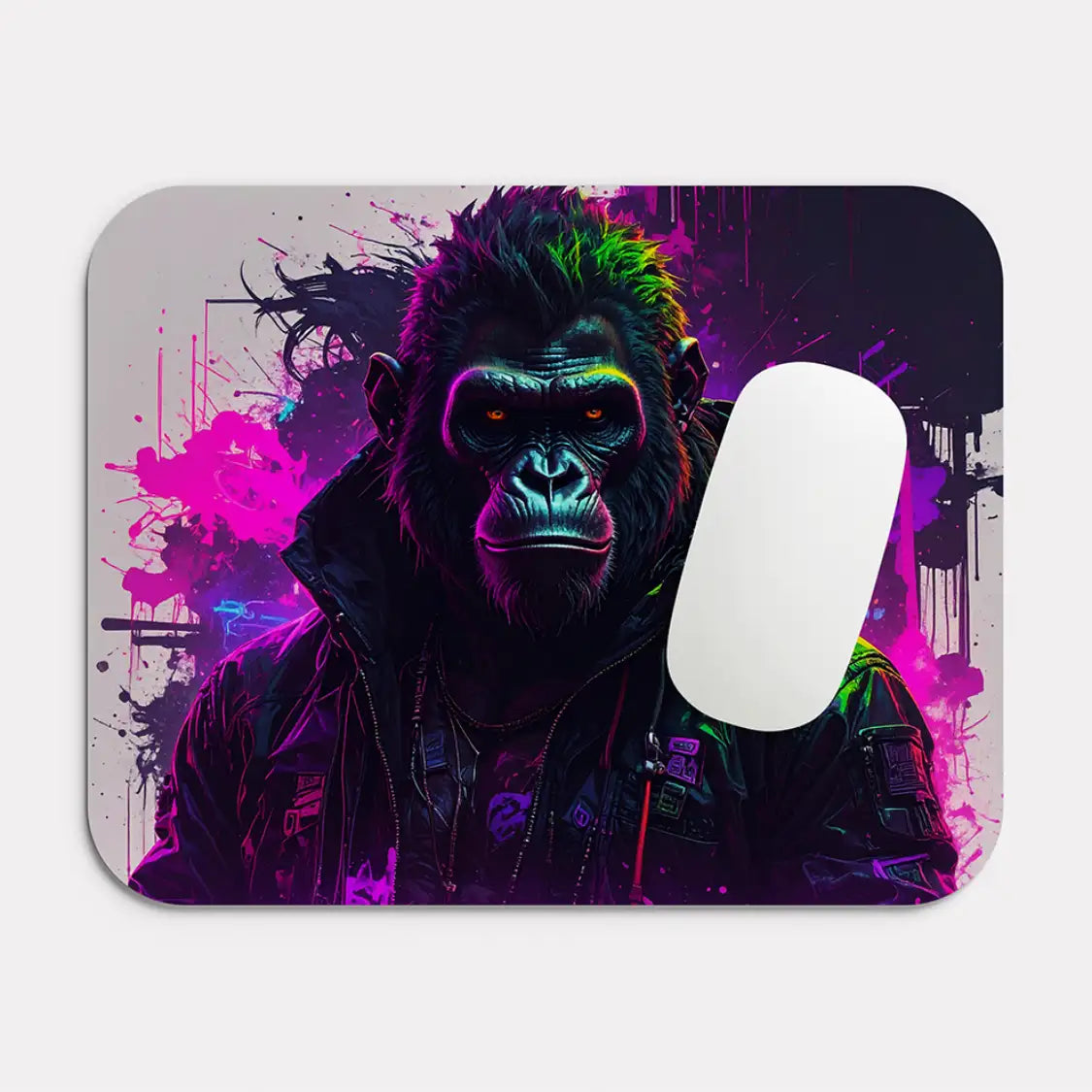 Graffiti Gorilla Mouse Pad