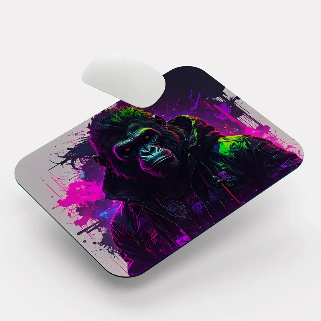 Graffiti Gorilla Mouse Pad