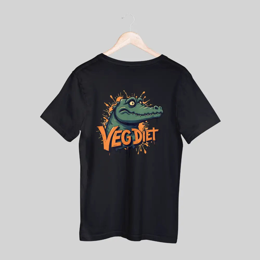 Men's "Veg Diet" Alligator T-Shirt