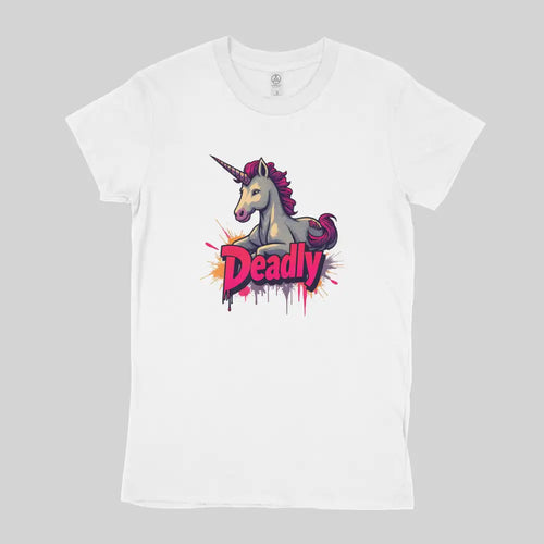 "Deadly" Unicorn Women's T-Shirt