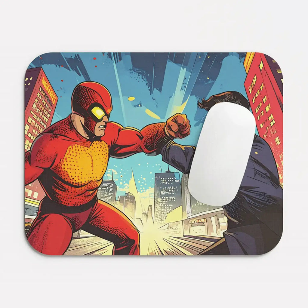 Superhero Mouse Pad