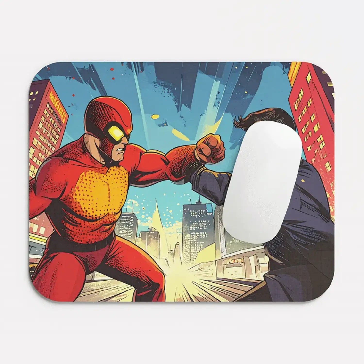 Superhero Mouse Pad