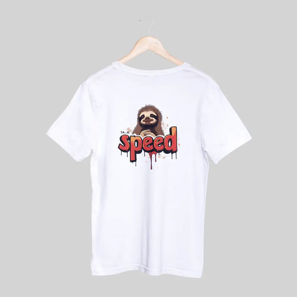 Sloth "Take Speed" Graphic T-Shirt